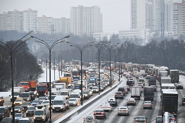 Пробки в Москве